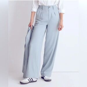 SOLD - MADEWELL: NWT “Neale” Straight-Leg Pant/Trousers